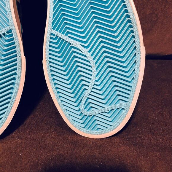 Nike SB Zoom Janoski Nike ID factory custom plaid tiffany blue Mens 8 US 41 EUR - Picture 8 of 10